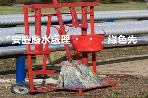 “安慶廢水處理，綠色先鋒，環(huán)保典范！”